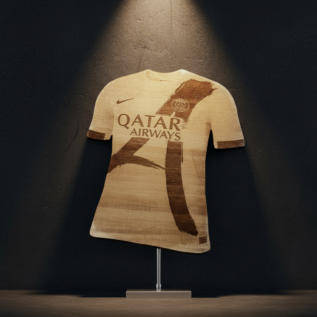 plaque maillot de foot